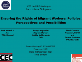 Labour Dialogue: Ensuring the rights of migrant workers